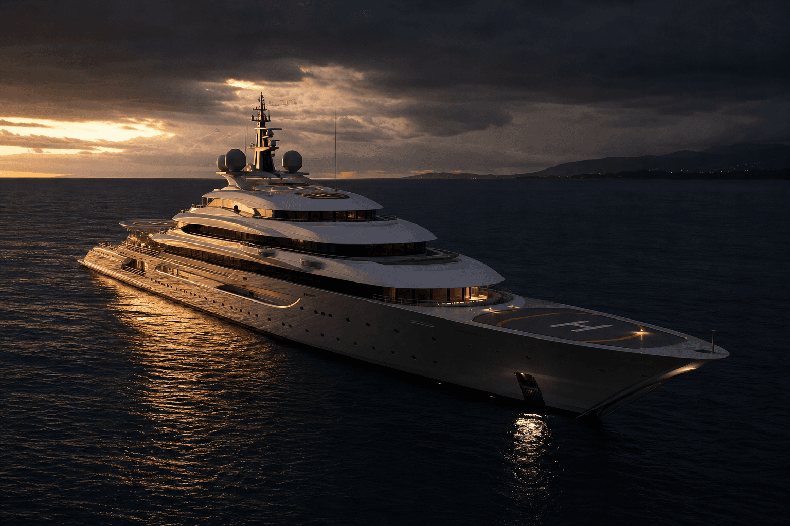 Lürssen 141m Custom Superyacht “Aurora”