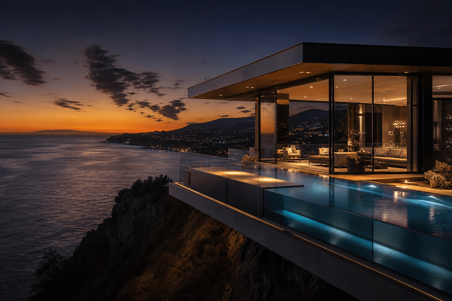 Sotheby's International Realty Cliffside Estate, Malibu